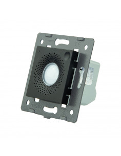 Czujnik temperatury i wilgotności Livolo CZARNY