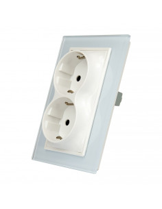 Podwójne gniazdo wtykowe...