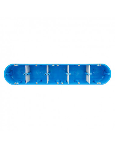 Puszka instalacyjna 5x60mm do G/K i pustych ścian Niebieska