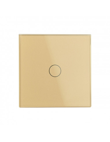 Włącznik dotykowy pojedynczy LIVOLO VL-C701 Złoty