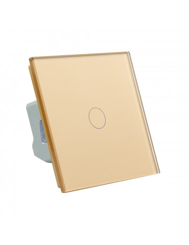 Włącznik dotykowy pojedynczy LIVOLO VL-C701 Złoty