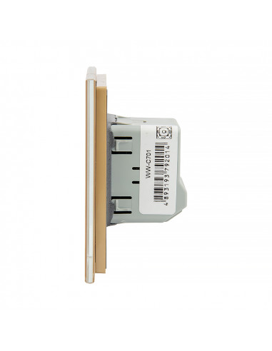 Włącznik dotykowy pojedynczy LIVOLO VL-C701 Złoty