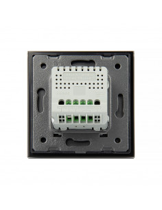 Włącznik dotykowy podwójny LIVOLO VL-C702 Czarny