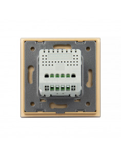 Włącznik dotykowy podwójny LIVOLO VL-C702 Złoty