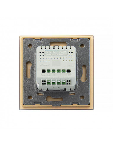 Włącznik dotykowy podwójny LIVOLO VL-C702 Złoty