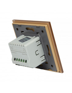 Włącznik dotykowy podwójny LIVOLO VL-C702 Złoty