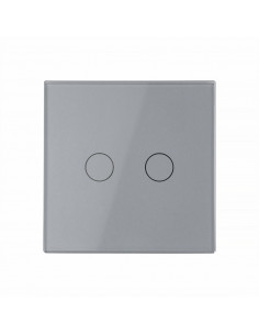 Włącznik dotykowy podwójny LIVOLO VL-C702 Szary