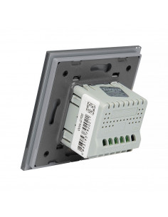 Włącznik dotykowy podwójny LIVOLO VL-C702 Szary