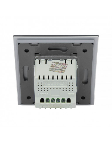 Włącznik dotykowy podwójny LIVOLO VL-C702 Szary