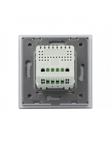 Włącznik dotykowy podwójny LIVOLO VL-C702 Szary