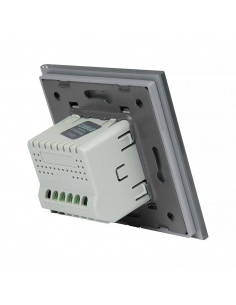 Włącznik dotykowy podwójny LIVOLO VL-C702 Szary