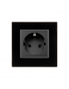 Gniazdo 230V 16A LIVOLO Czarny