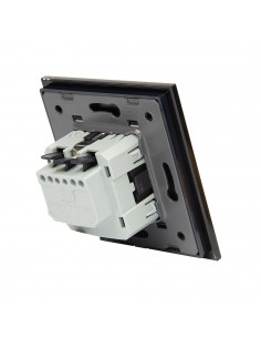 Gniazdo 230V 16A LIVOLO Czarny