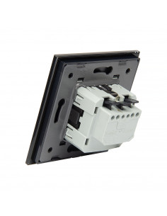 Gniazdo 230V 16A LIVOLO Czarny