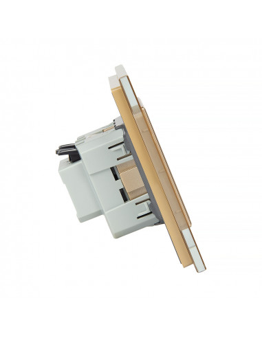 Gniazdo 230V 16A LIVOLO Złoty