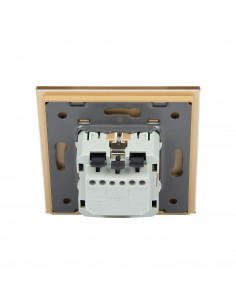 Gniazdo 230V 16A LIVOLO Złoty