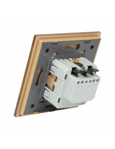 Gniazdo 230V 16A LIVOLO Złoty