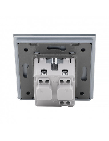 Gniazdo 230V 16A LIVOLO Szary