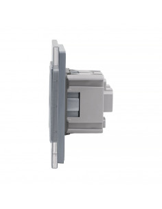 Gniazdo 230V 16A LIVOLO Szary