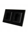 Gniazdo podwójne 2x230V 16A LIVOLO Czarny