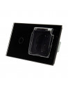 Gniazdo hermetyczne 230V 16A z włącznikiem dotykowym poj. LIVOLO  701GNW  Czarny