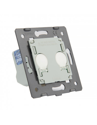 Włącznik dotykowy podwójny LIVOLO VL-C702 Biały