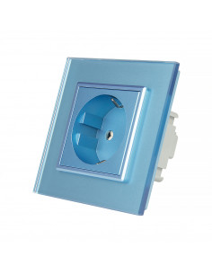 LIVOLO Gniazdo 230V 16A / Niebieski