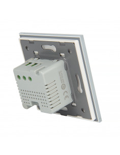 Termostat LIVOLO WiFi EC + Ramka pojedyncza Biały