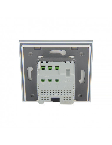 Termostat LIVOLO WiFi EC + Ramka pojedyncza Biały