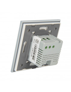 Termostat LIVOLO WiFi EC + Ramka pojedyncza Biały