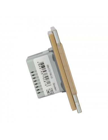 Termostat LIVOLO WiFi EC + Ramka pojedyncza Złoty