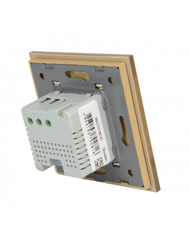 Termostat LIVOLO WiFi EC + Ramka pojedyncza Złoty