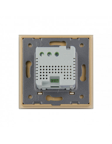 Termostat LIVOLO WiFi EC + Ramka pojedyncza Złoty