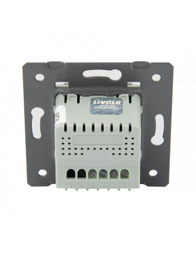 Włącznik dotykowy pojedynczy schodowo-krzyżowy LIVOLO VL-C701S Szary