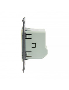 Włącznik dotykowy pojedynczy schodowo-krzyżowy LIVOLO VL-C701S Szary