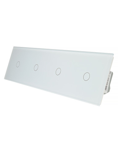 Włącznik dotykowy poczwórny (1+1+1+1) LIVOLO VL-C701111 Biały