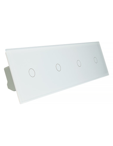 Włącznik dotykowy poczwórny (1+1+1+1) LIVOLO VL-C701111 Biały