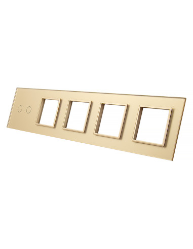 panel szklany LIVOLO 702GGGG Szampański