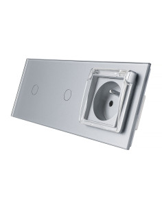 Livolo włącznik 1+1 z...