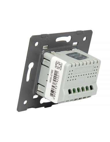 Włącznik dotykowy ośmiokrotny (2+2+2+2) LIVOLO VL-C702222 Czarny