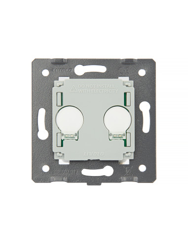 Włącznik dotykowy ośmiokrotny (2+2+2+2) LIVOLO VL-C702222 Szary