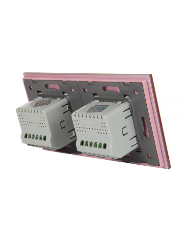 LIVOLO SZKLANY WŁĄCZNIK DOTYKOWY POCZWÓRNY 2+2 R