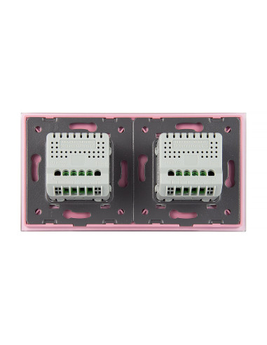 LIVOLO SZKLANY WŁĄCZNIK DOTYKOWY POCZWÓRNY 2+2 R