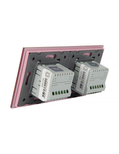 LIVOLO SZKLANY WŁĄCZNIK DOTYKOWY POCZWÓRNY 2+2 R